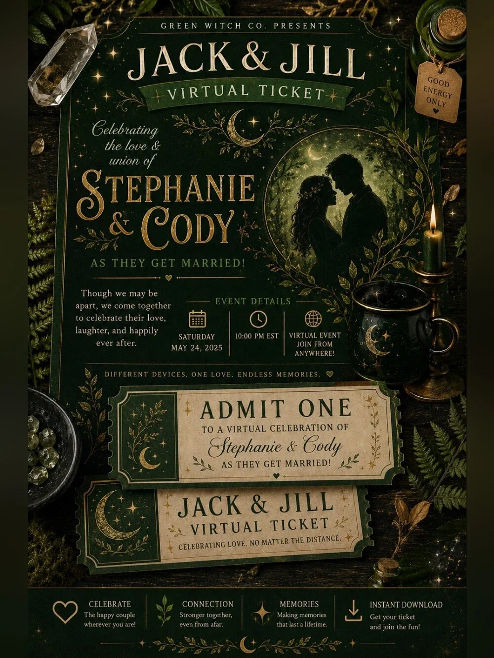 The Green Witch Co Is Getting Married 💚